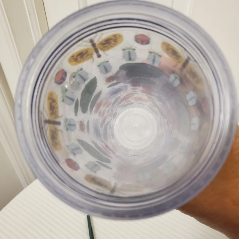 Starbucks 2020 Butterflies, Birds, & Bugs 24 oz. COLD LIQUID tumbler